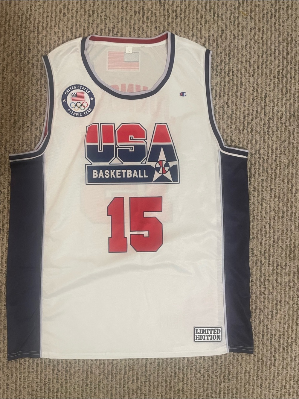 Magic Johnson dream team Olympic USA jersey size large new
